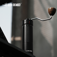 MHW-3BOMBER Official Externally Adjustable Coffee Grinder Manual Espresso Grinding Machine Portable Hand Coffee Maker Cafe Tools