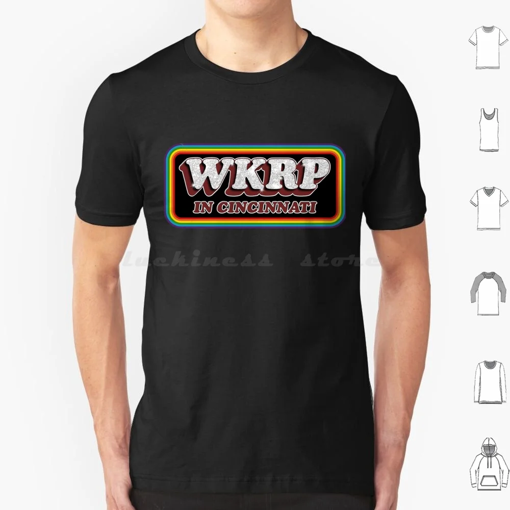 Wkrp In Cincinnati Retro Rainbow Fanart Design T Shirt Men Women Kids 6xl Wkrp Cincinnati Retro Wkrp In Cincinnati Turkey Drop