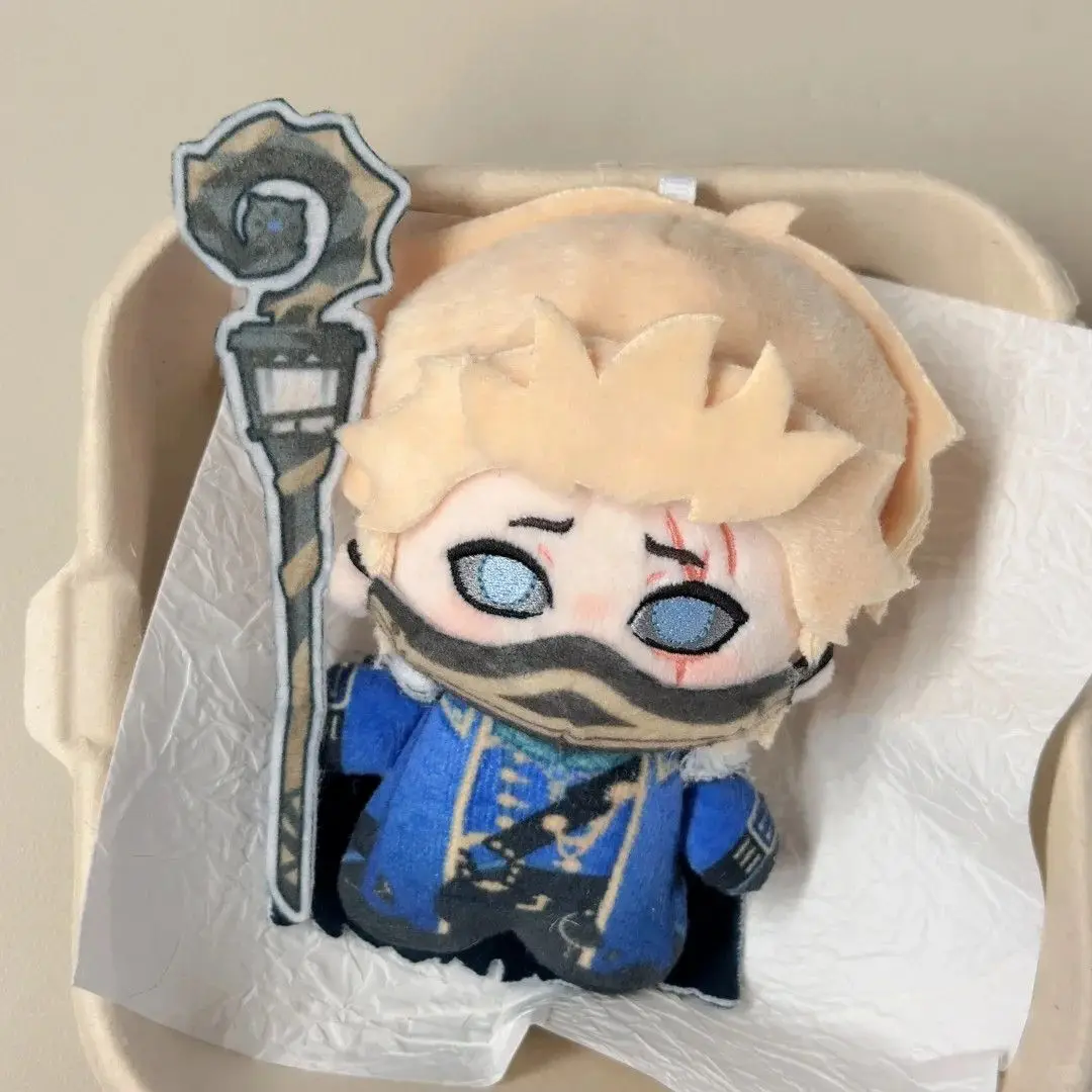 Game Identity V Alva Lorenz Hermit Cute Mini Doll 10cm Figure Plush Toy Stuffed Plushies Puppet keychain Bag Pendant Xmas Gifts view 2