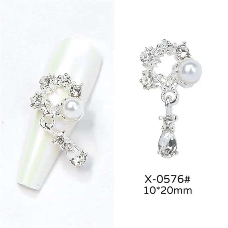 Crystal Mud Decoration 24 Love Diamonds Glass Rhinestone Nail Removable Crystal And Translucent Gems For Nails Nail Art