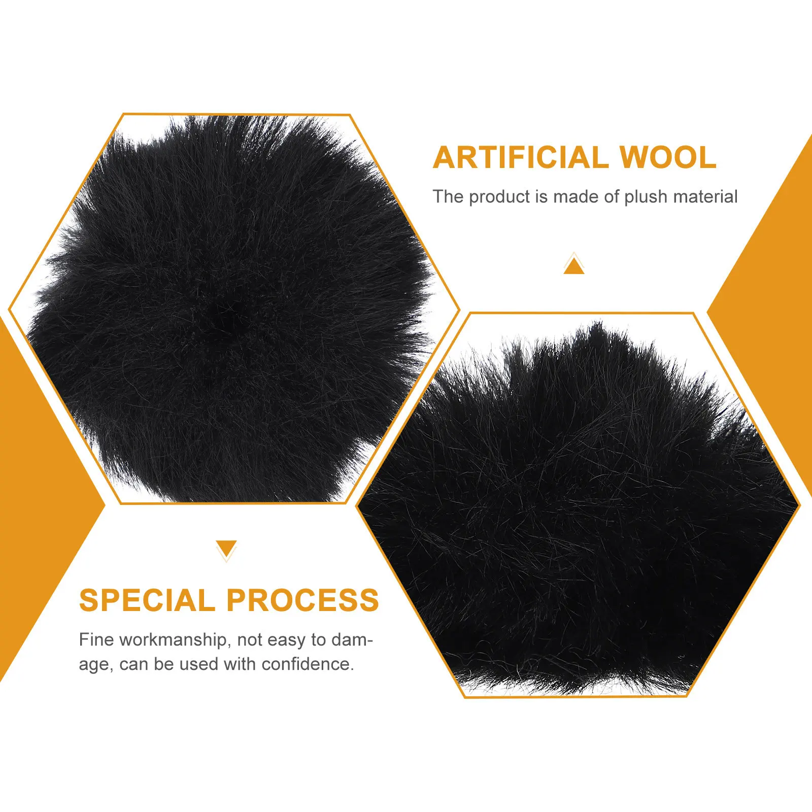 2Pcs Windproof Microphone Covers Soft Sleeve Splash Proof Noise Reduction Mic Protectors for Ktv Singing Accessory