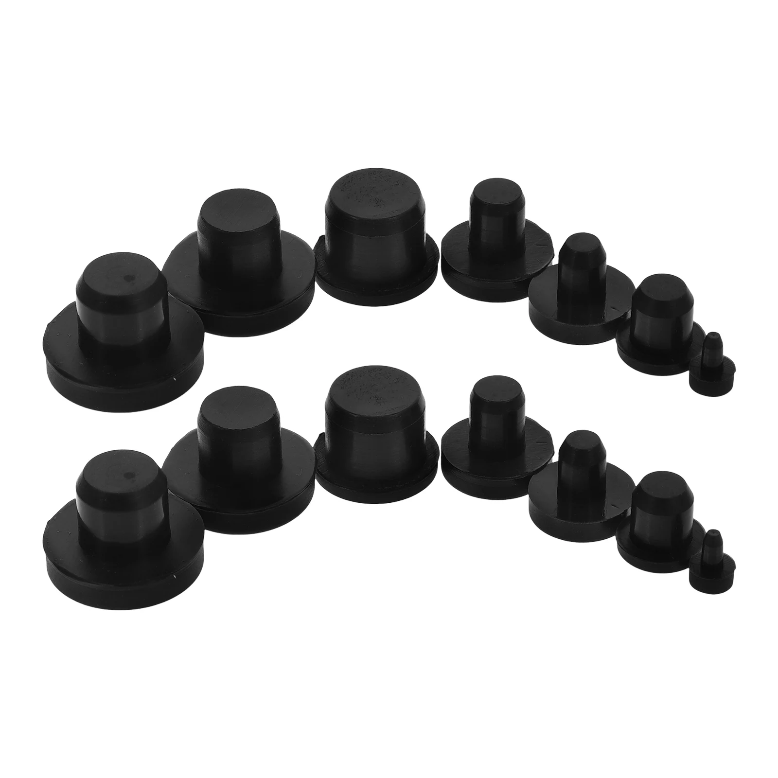 

1 set Silicone Stopper Mini Plugs for Tubes Bottles Leakproof Sealer Caps Black Pepper Bottle Stoppers Reusable Home Lab