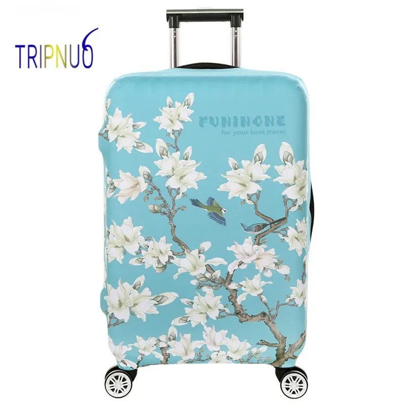 

TRIPNUO Thickest Travel Flamingos Luggage Cover Suitcase Protective Cover for Trunk Case Apply to 19''-32'' Suitcase Elastic