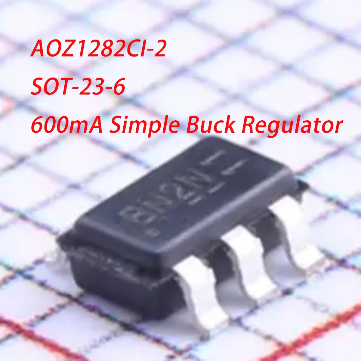 10PCS AOZ1282CI-2 Marking BN BN2* SOT-23-6 NEW Original DC-DC Power Chip IC Adjustable 4.5V~36V 800mV~30.6V Step-Down 600mA 1MHz