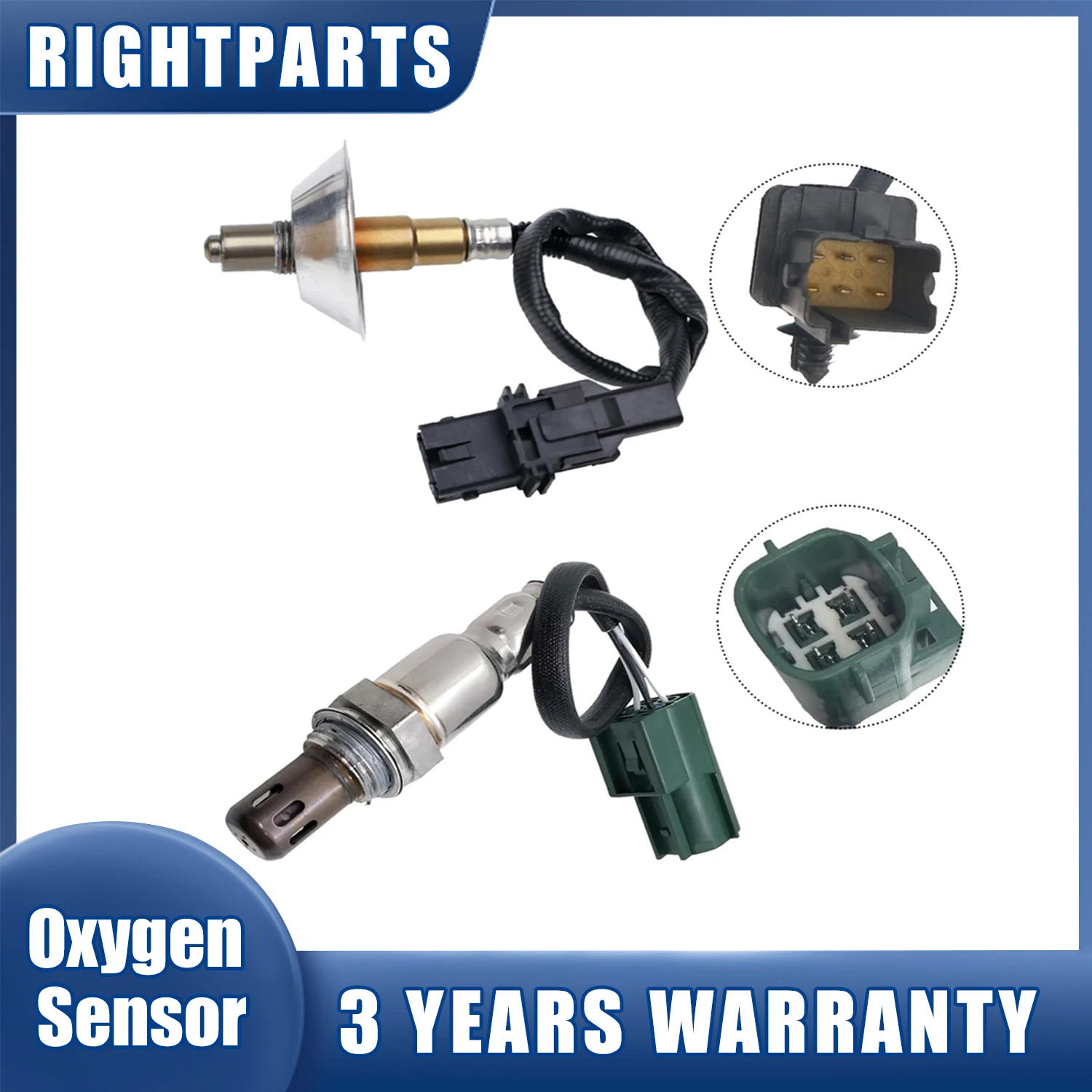 Up+Downstream Oxygen O2 Sensor For Nissan Frontier 2.5L 2006 2005 2007 2009 2008 2010 2011 2012 Equator 2009 234-4297 234-5062