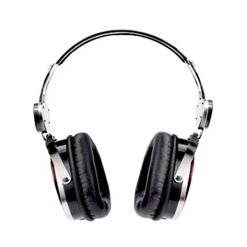 ESMOOTH ES-660 سماعات رأس سلكية عالية الدقة من الخشب الحقيقي لتسجيل الصوت والفيديو، هدية من الغابة