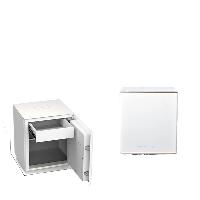 New household small safe bedside wardrobe remote control fingerprint password intelligent all-steel anti-theft