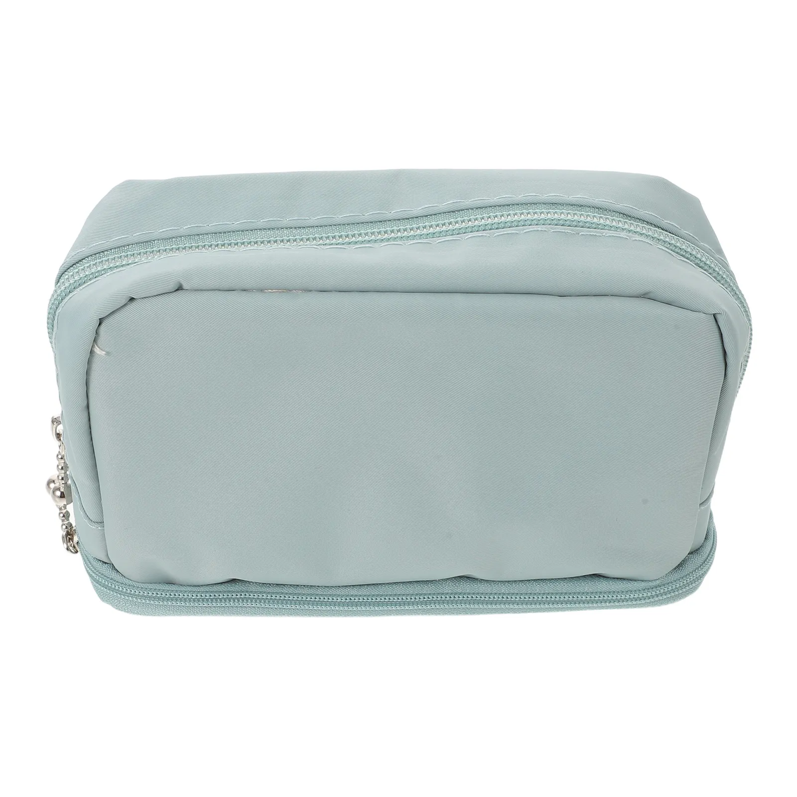 Multifunctional Makeup Brush Case Slim Portable Travel Bag Nylon Water Resistant Zipper Organizer Makeup Storage Pouch
