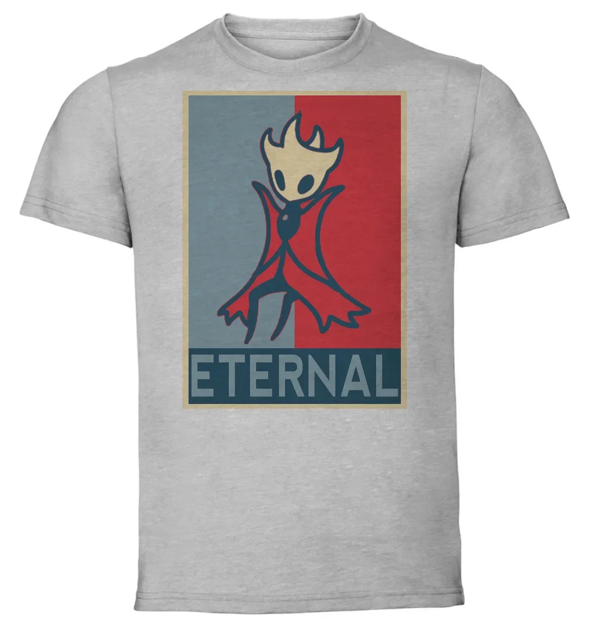 T-Shirt Unisex - Grey - Propaganda - Hollow Knight Eternal