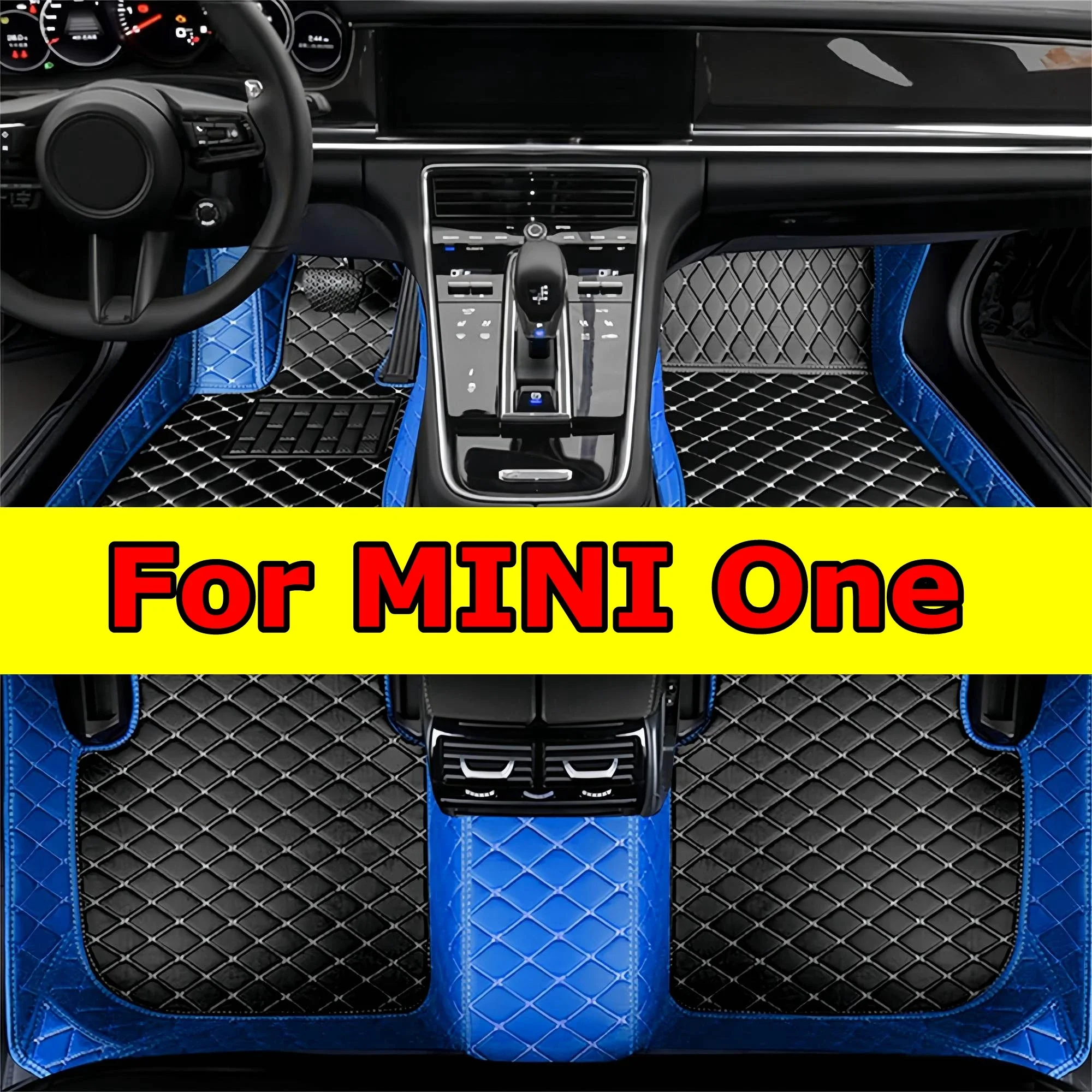 

Индивидуальные автомобильные коврики для MINI One 2014, 2015, 2016, 2017, 2018, 2019, 5 мест, кожаный пол, искусственная кожа, автомобиль