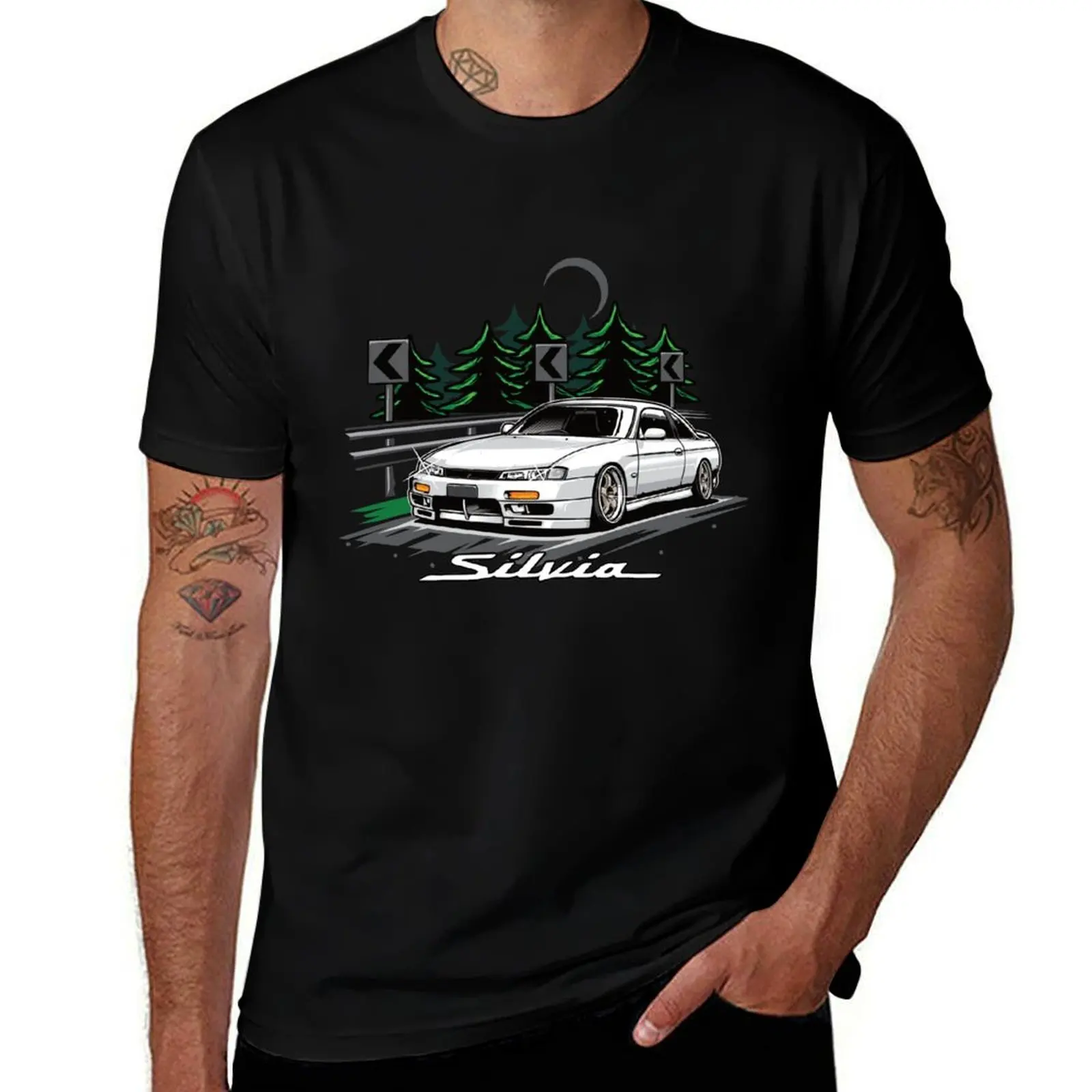 

Silvia s14 Kouki T-Shirt plus sizes Louboutins anime figures mens tall t shirts