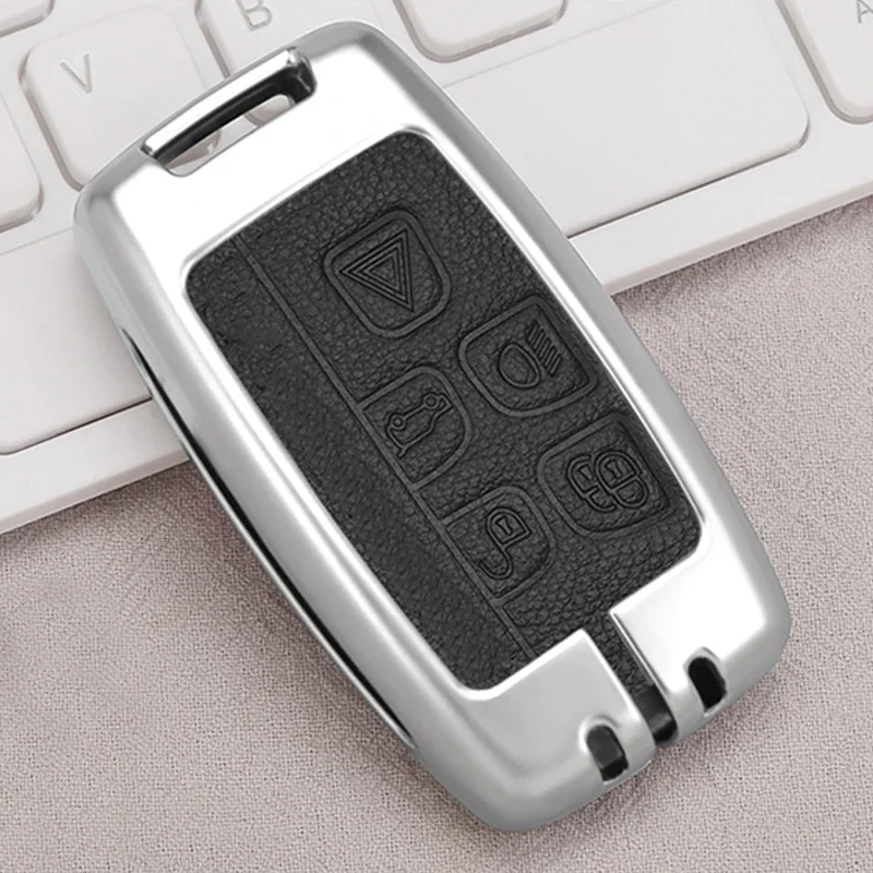 Новый защитный чехол для автомобильного ключа из цинкового сплава для Land Rover Range Rover Sport A9 Discovery 3 4 2 Sport для Jaguar X8 A8 A9 XF XFL XE Новый защитный чехол для автомобильного ключа из цинкового сплава для Land Rover Range Rover Sport A9 Discovery 3 4 2 Sport для Jaguar X8 A8 A9 XF XFL XE