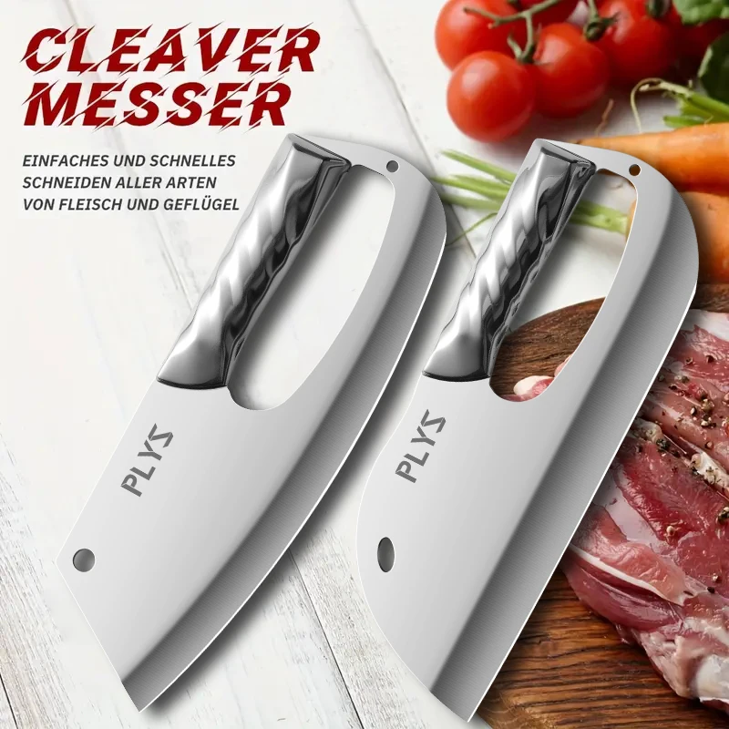 Stainless steel labor-saving knife, kitchen chef knife, household vegetable knife, kitchen knife, comfortable handle U9195