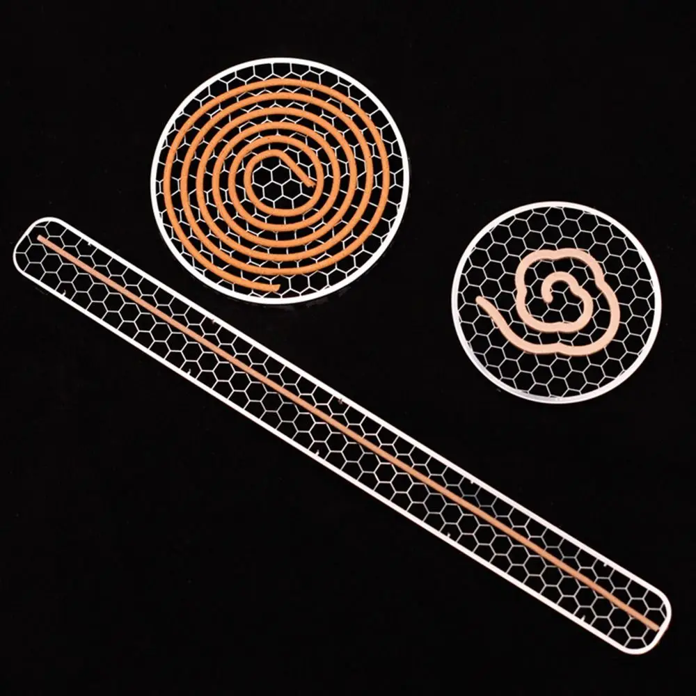 

Ornaments Mosquito Coil Holder Useful Useful Fashion Mosquito Repellent Anti-Mosquito Incense Burner Home Indoor Bedroom Decor