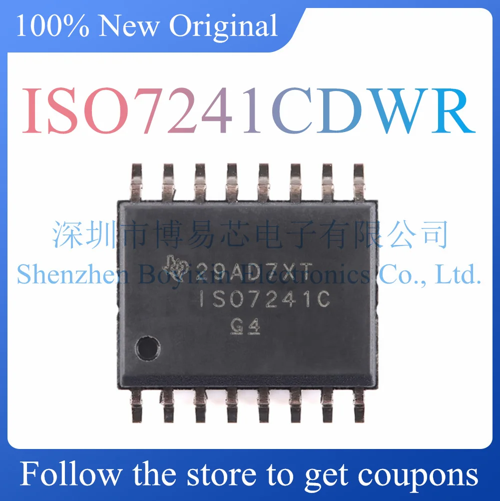 

NEW ISO7241CDWR.Original Product.SOIC-16