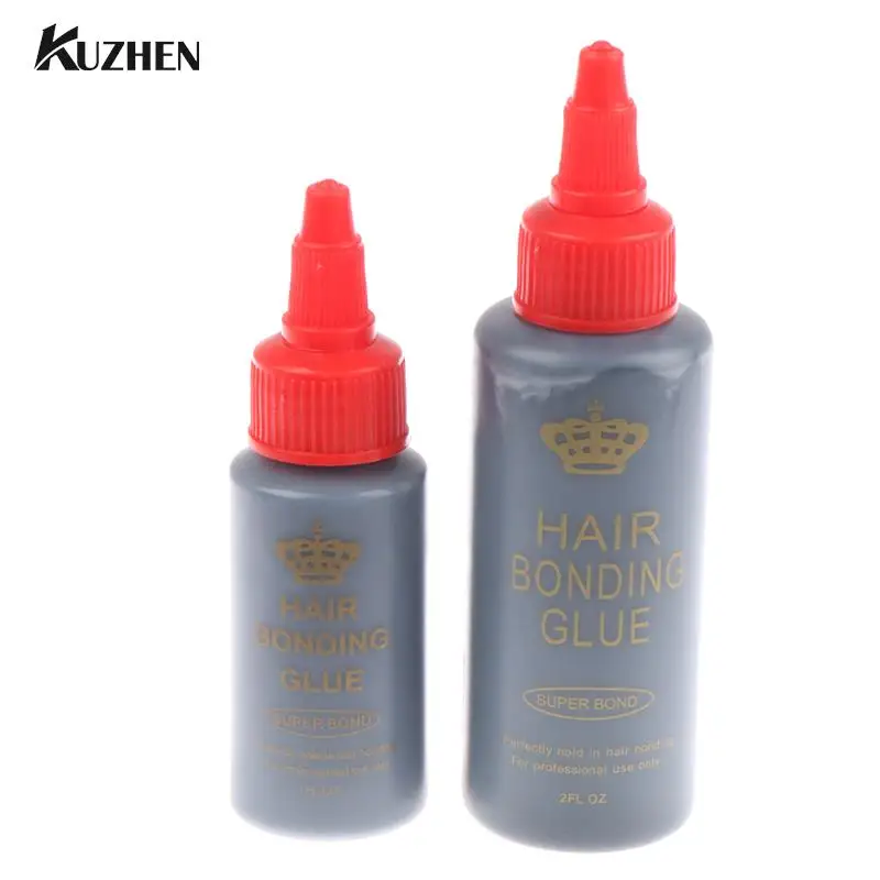 30/60ml Toupee Tool Liquid Adhesive False Eyelashes Wig Glue Easy Apply Salon Hair Extension Waterproof Professional Invisible