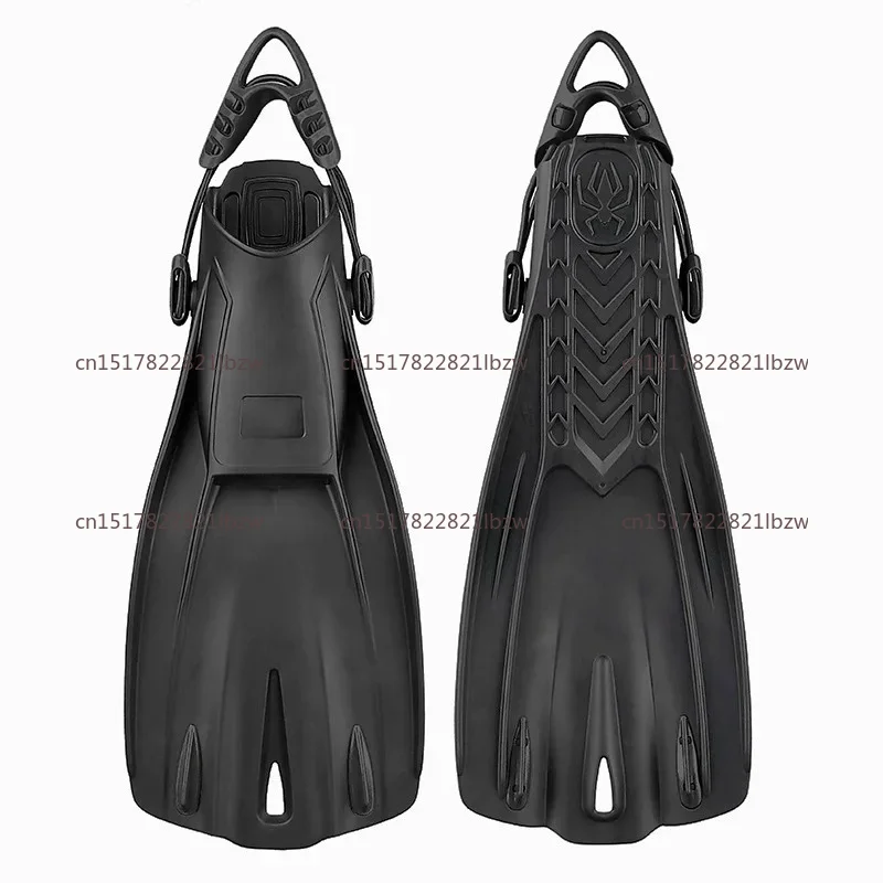 Adult size 34-45 medium and long open heel large shoe belly rubber shoelace snorkeling deep diving scuba flipper frog shoes