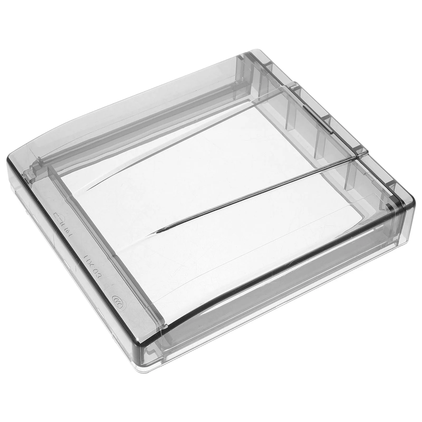 غطاء منفذ مانع لتسرب الماء، واقي مقبس مقاوم للماء، أسود لاصق منزلق، صندوق تبديل الجدار، متانة بلاستيكية للحمام في الهواء الطلق #6