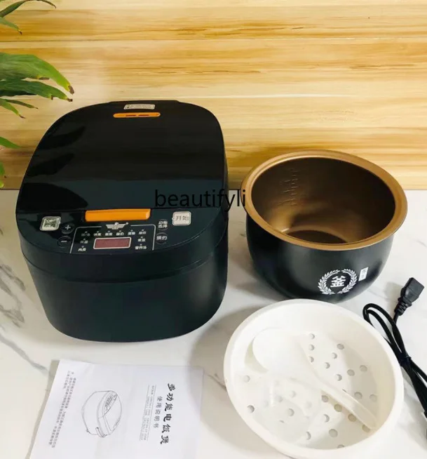 Large capacity 5L intelligent appointment timing heating rice cooker household multi-function