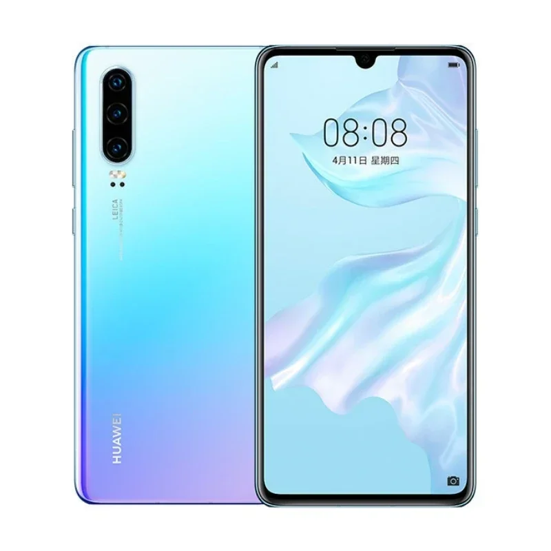 HUAWEI-P30 Android Smartphone, 6.1 ", 256GB ROM,40MP Camera,4G Network Mobile Phones, Google Play Store,Cellphones, Global