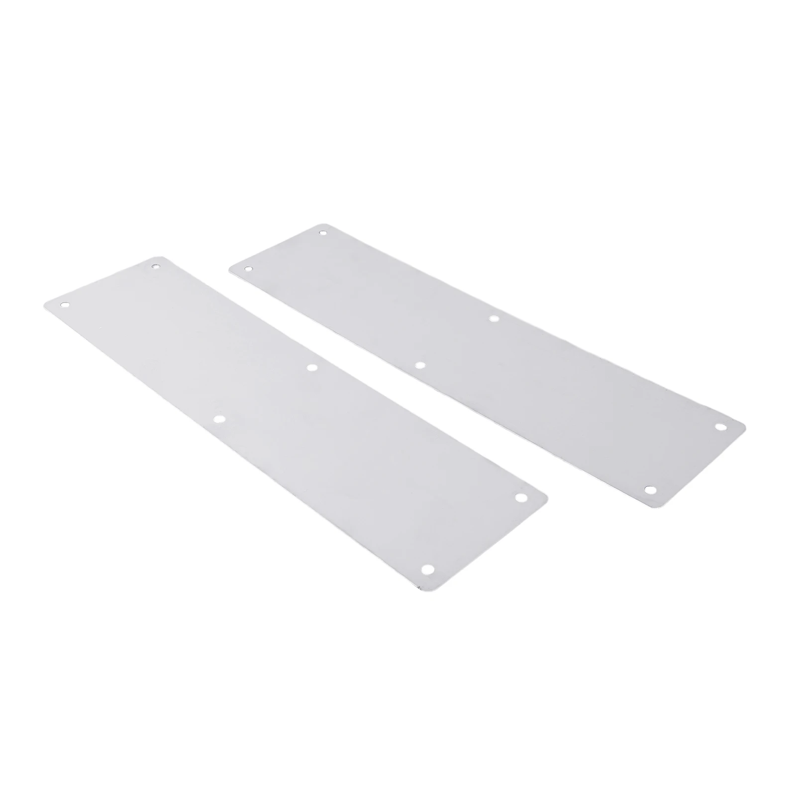 Hardware Door Kick Plate Door Protection Door Sign Interior Or Exterior Kick Plate Silver Stainless Steel Brand New