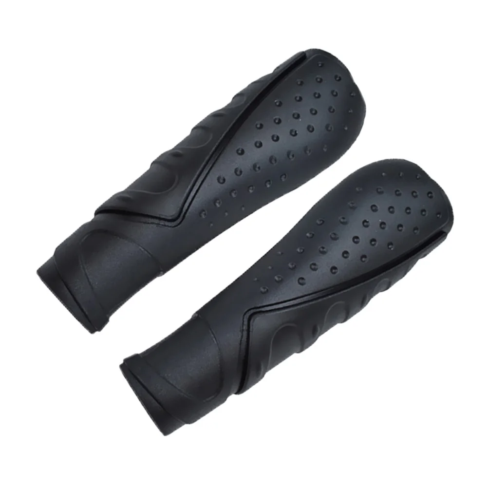 

Road Cycling Skid-proof Grips Anti-skid Rubber Mountain Bike Parts Handlebar(Black) Cycling Grips