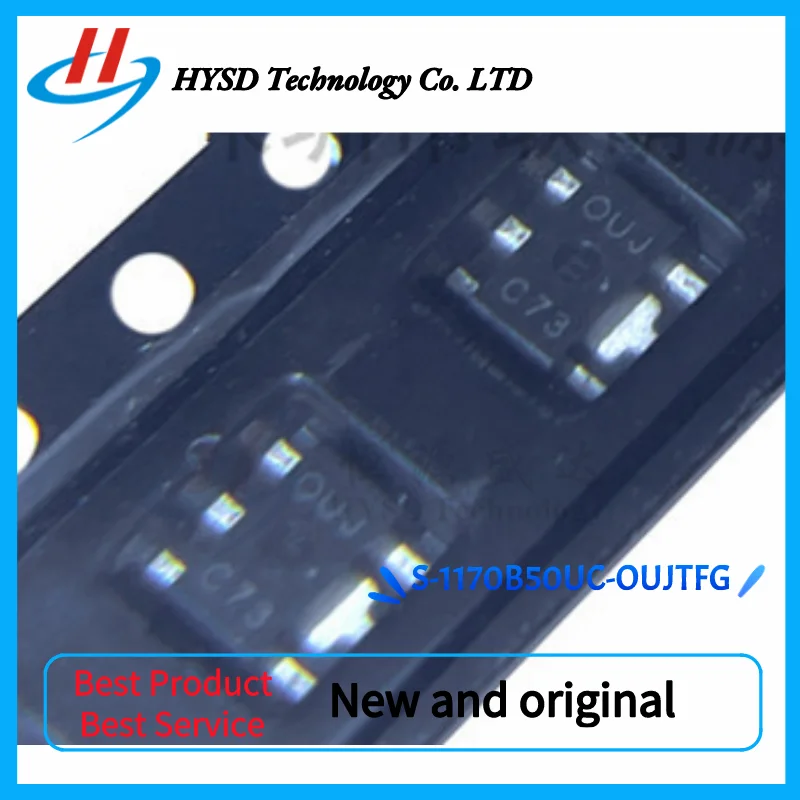 10PCS Baru Asli S-1170B50UC-OUJTFG Printing OUJ SOT89-5