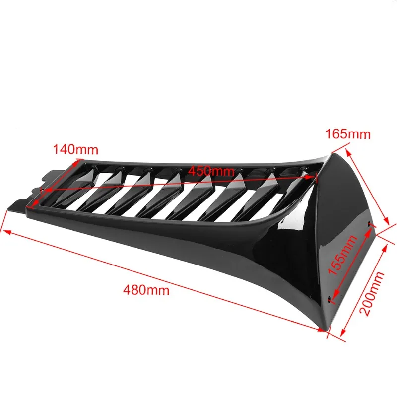 For Soft Tail, Modified Frame Blade, Spoiler Hood, Shroud