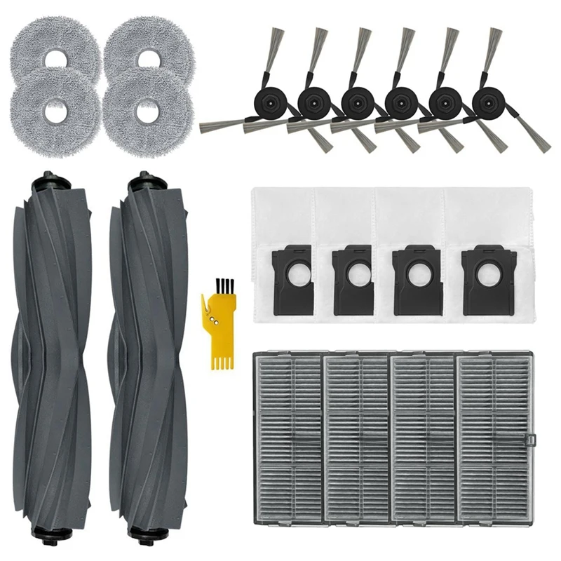 Dreame-ロボット掃除機x40,メインブラシ,HEPAフィルター,モップクロス,ダストバッグ,交換部品