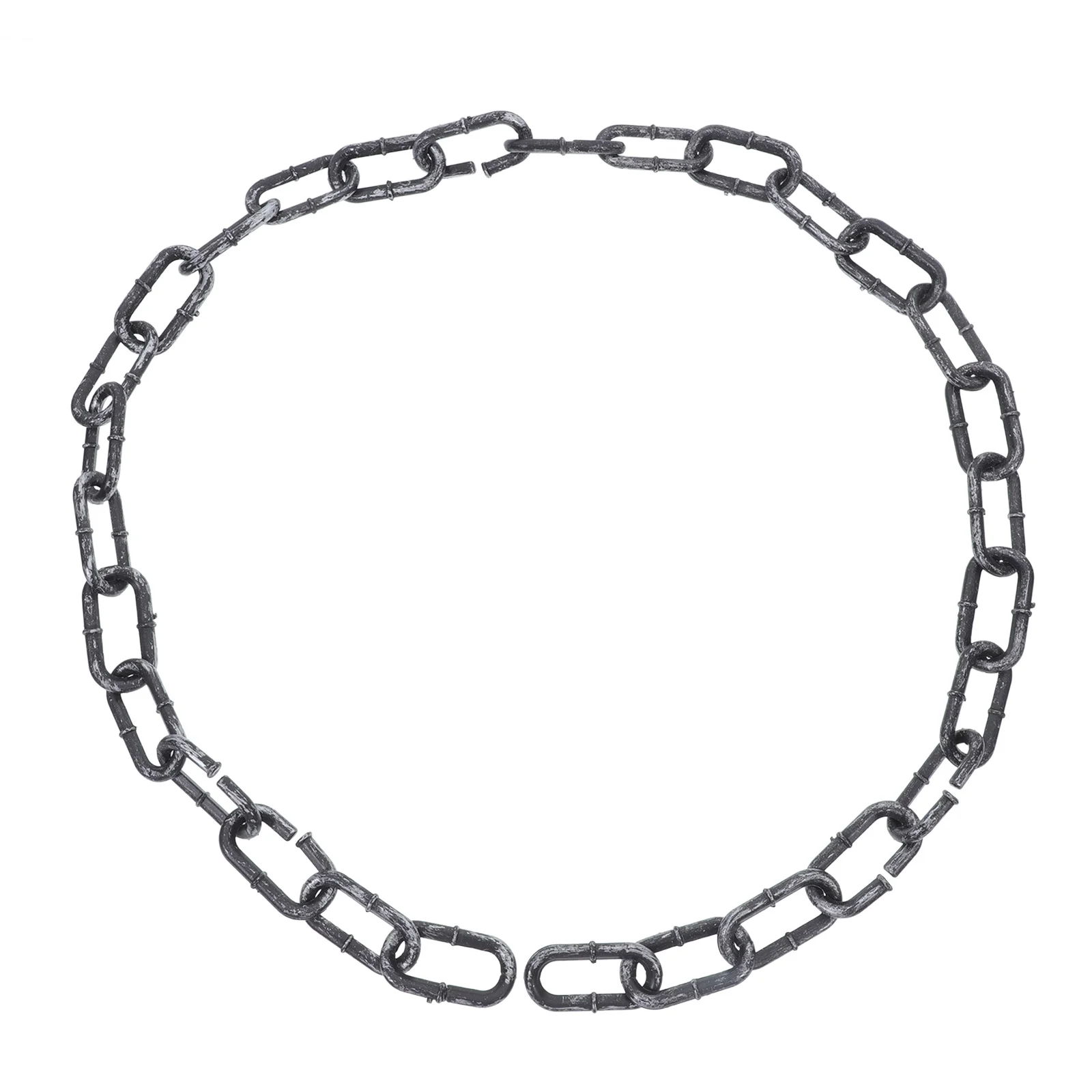 

Plastic Halloween Chain Thick Decoration for Party Cosplay Accessory Long Lightweight Spooky Atmosphere Realistic Design