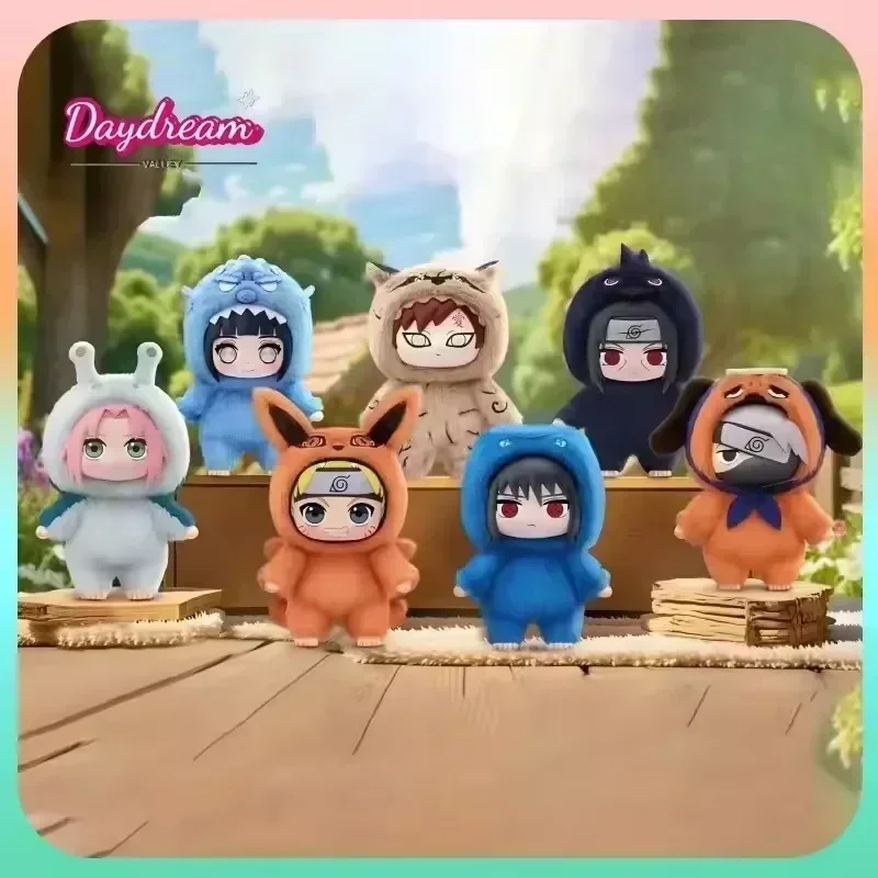 Boîte aveugle originale Eaki Naruto, série Shippuden Beast Party, poupée en peluche mignonne faite à la main, ornements cadeaux personnalisés pour hommes et femmes