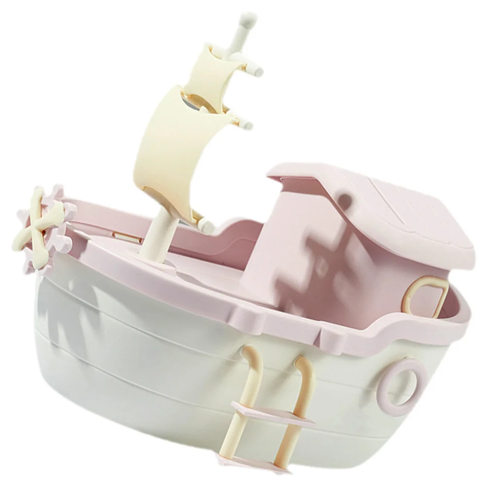 

1pc Pirate Ship Piggy Bank Cute Cartoon Money Pot For Kids Girls Desktop Decor Coin Storage Saving Jar Unbreakable