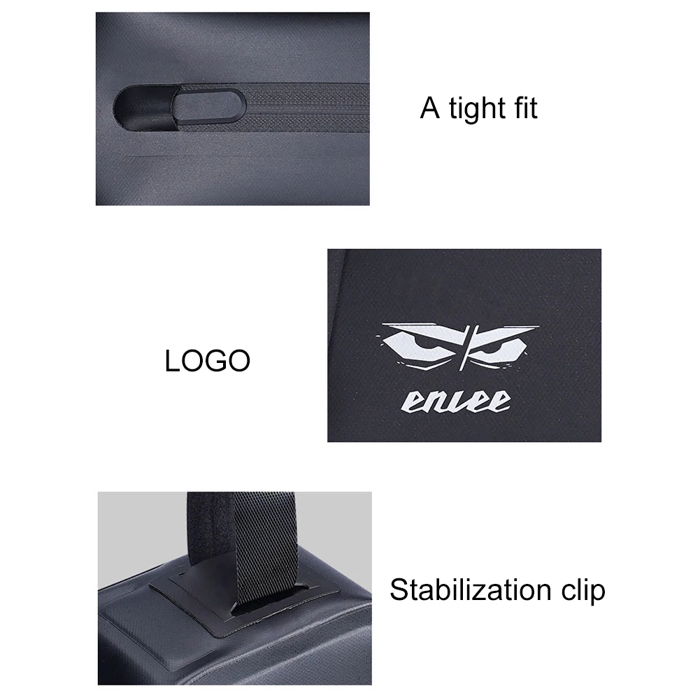 Bolsa para tubo superior de bicicleta de 1,5 l, bolsa frontal impermeable para ciclismo, bolsa para cuadro superior de bicicleta de TPU para accesorios de bicicleta de carretera MTB