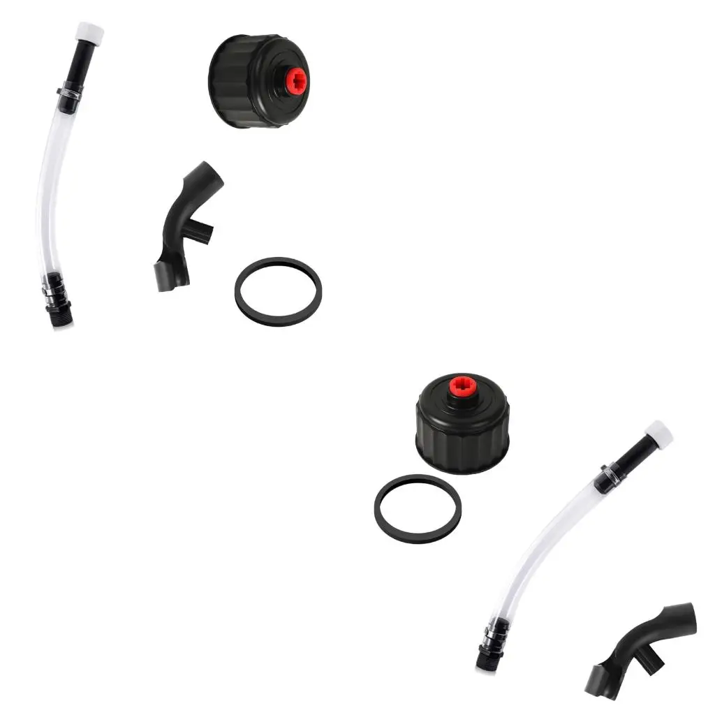 Temperature Tolerant Smooth Filling with Elbow Adapters For Dirt Bike VP Vehicle Applications Secure Design