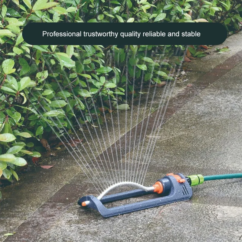 

19 Hole Automatic Swing Sprinkler Head 4 Modes Swing Rotation For Garden Lawn Irrigation Construction Bridge Maintenance Water S