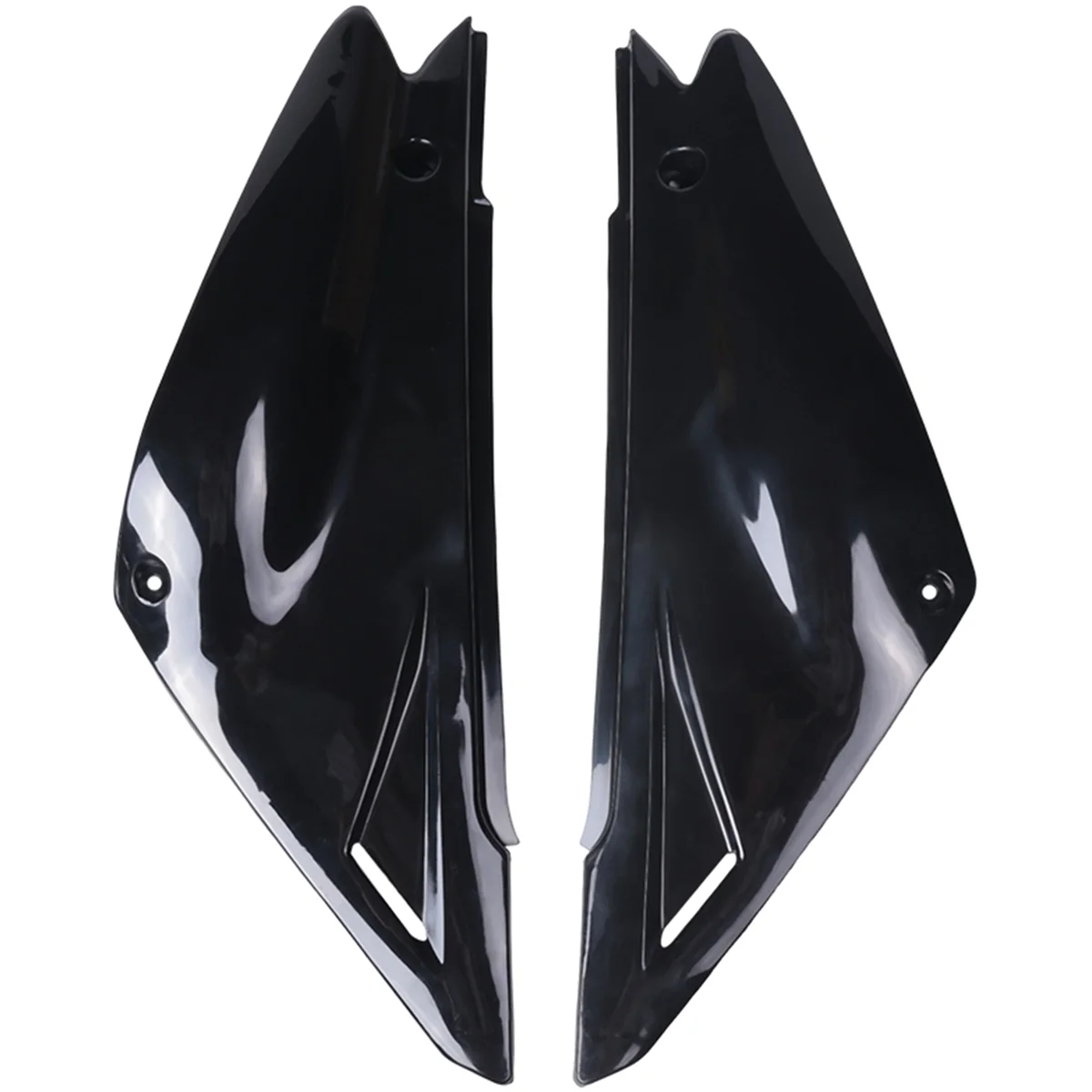 for Suzuki GXT200 DR200 Jinan Qingqi Tibetan Mastiff Qm200Gy-B a Spillplate Black Three Generations Side Plate Fairing