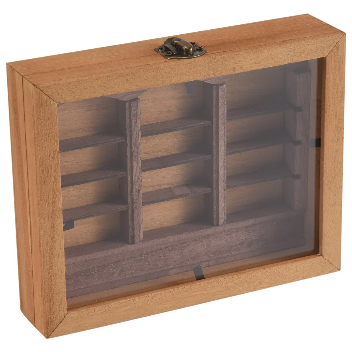 

A76I Книжная полка с рельефной тревогой Деревянная книжная полка Игрушки-непоседы Потрясется вашу тревогу Креативный C