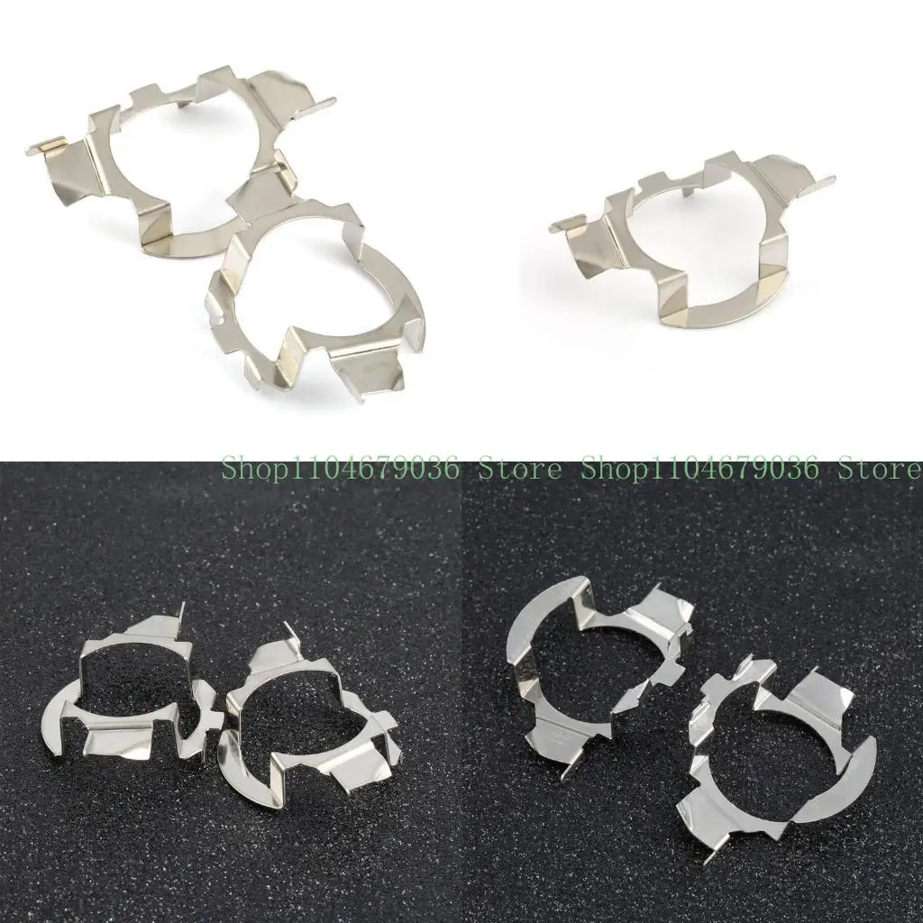 

652F H7 LED Headlight Bulb Adapters Holder Car Light Accessories Spare Vehicle Part for FRV