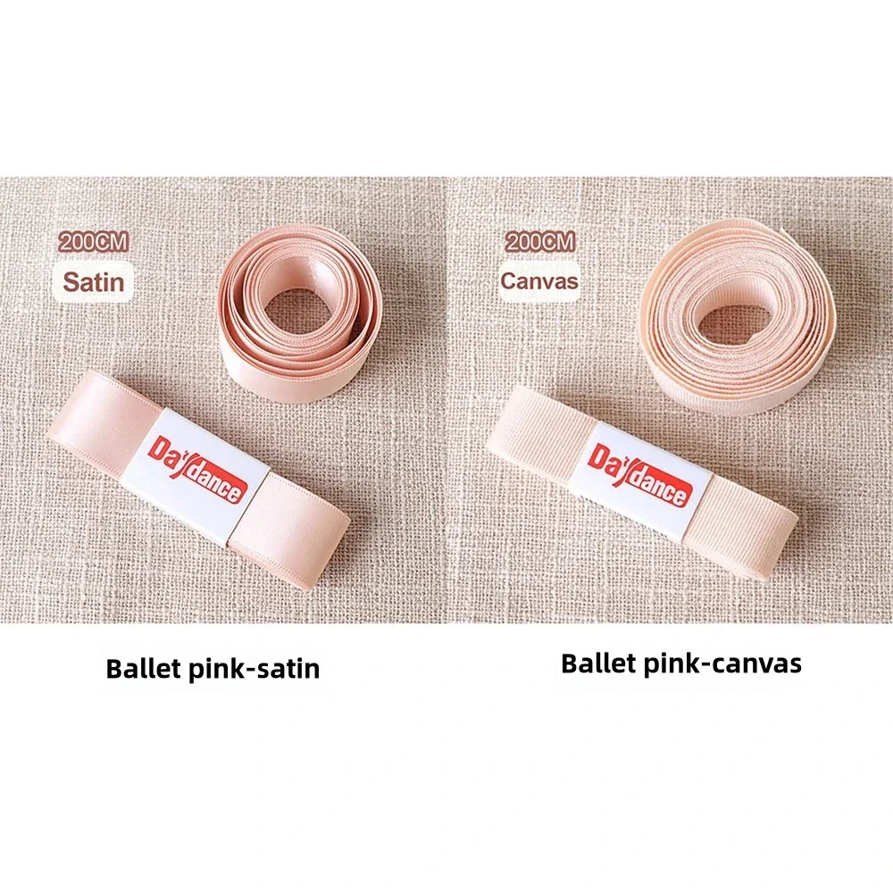 Satin Ballet Pointe Shoes Bandage Women Canvas Toe Shoes Bandage for Ballerina Dance Training Performance Ballet Accessories