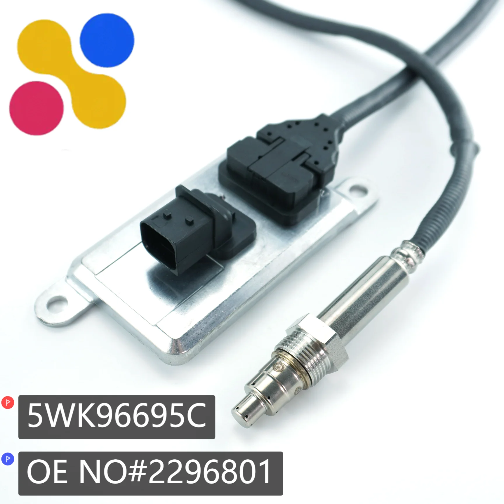 

24V High Quality New Nox Sensor 5WK96695C 2296801 Nitrogen Oxygen Sensor for Scania Truck Parts 5WK9 6695C