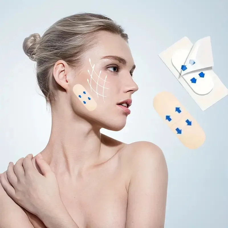 240pcs Lifting Face Stickers Invisible Transparent Thin Face Patche Lift Tools V-Shape Face Wrinkle Sagging