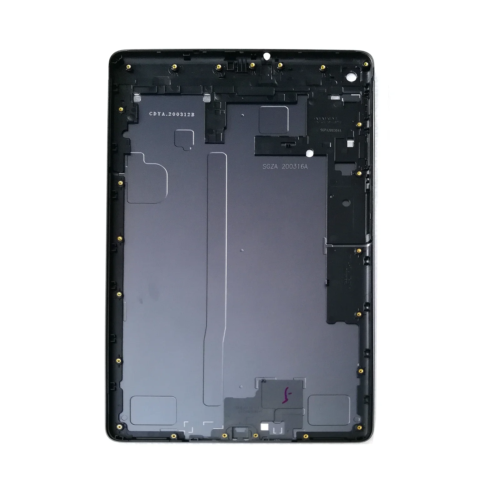 For Samsung Galaxy Tab A 10.1 (2019) SM-T510 SM-T515 Housing Back Door Battery Cover without Lens