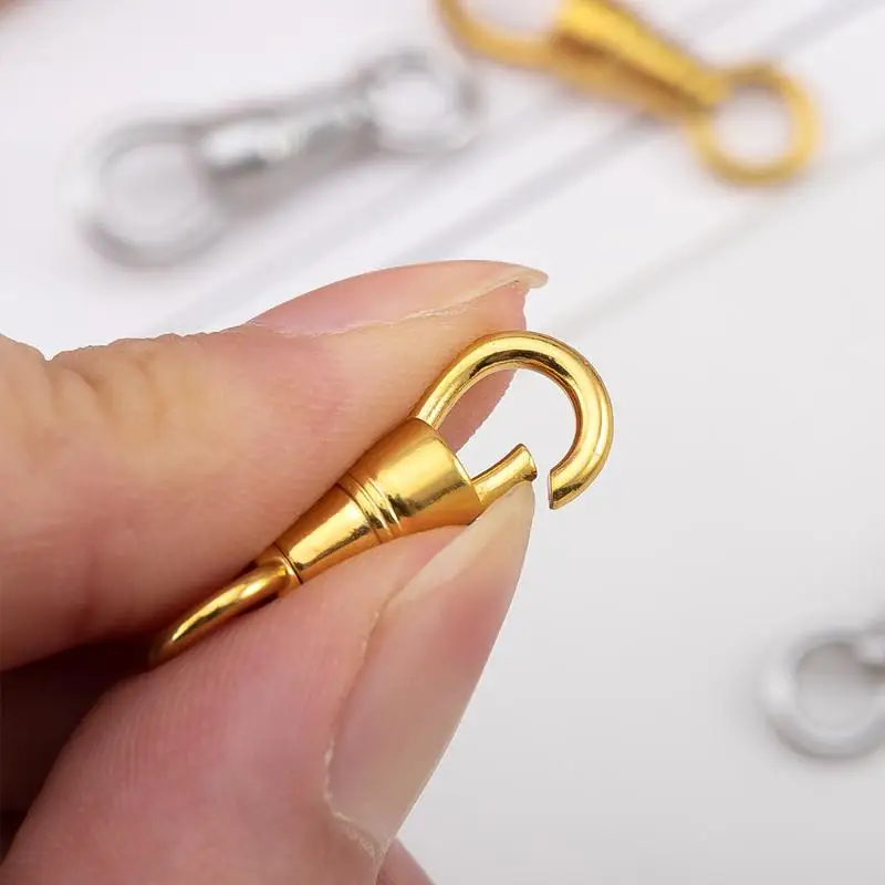 Stainless Steel Lobster Hooks for Creating Sturdy Key Chain and Bag Accessories