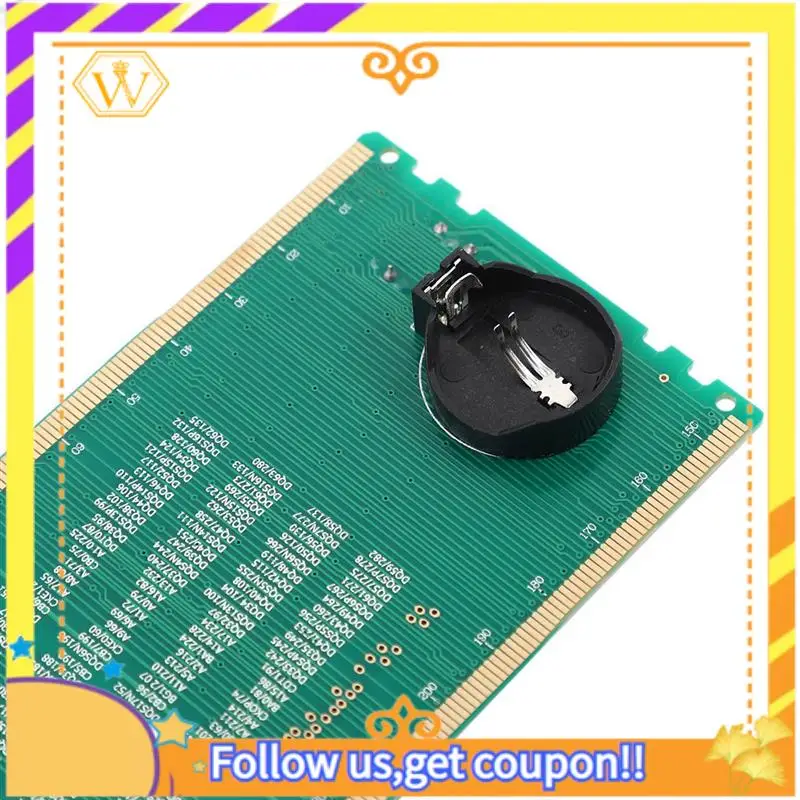 A01K-3X DDR4 Testkaart RAM Geheugen Slot Out LED Desktop Moederbord Reparatie Analyzer Tester