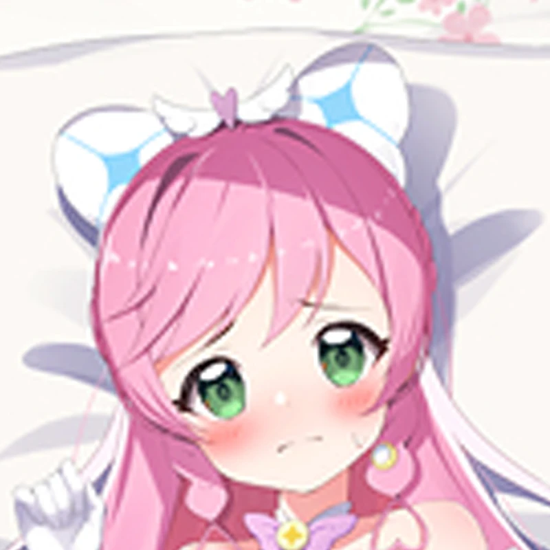 

Dakimakura Anime Pillow Cover Yuna Momonozono Double Sided Print 2Way Cushion Cover Xmas Gifts