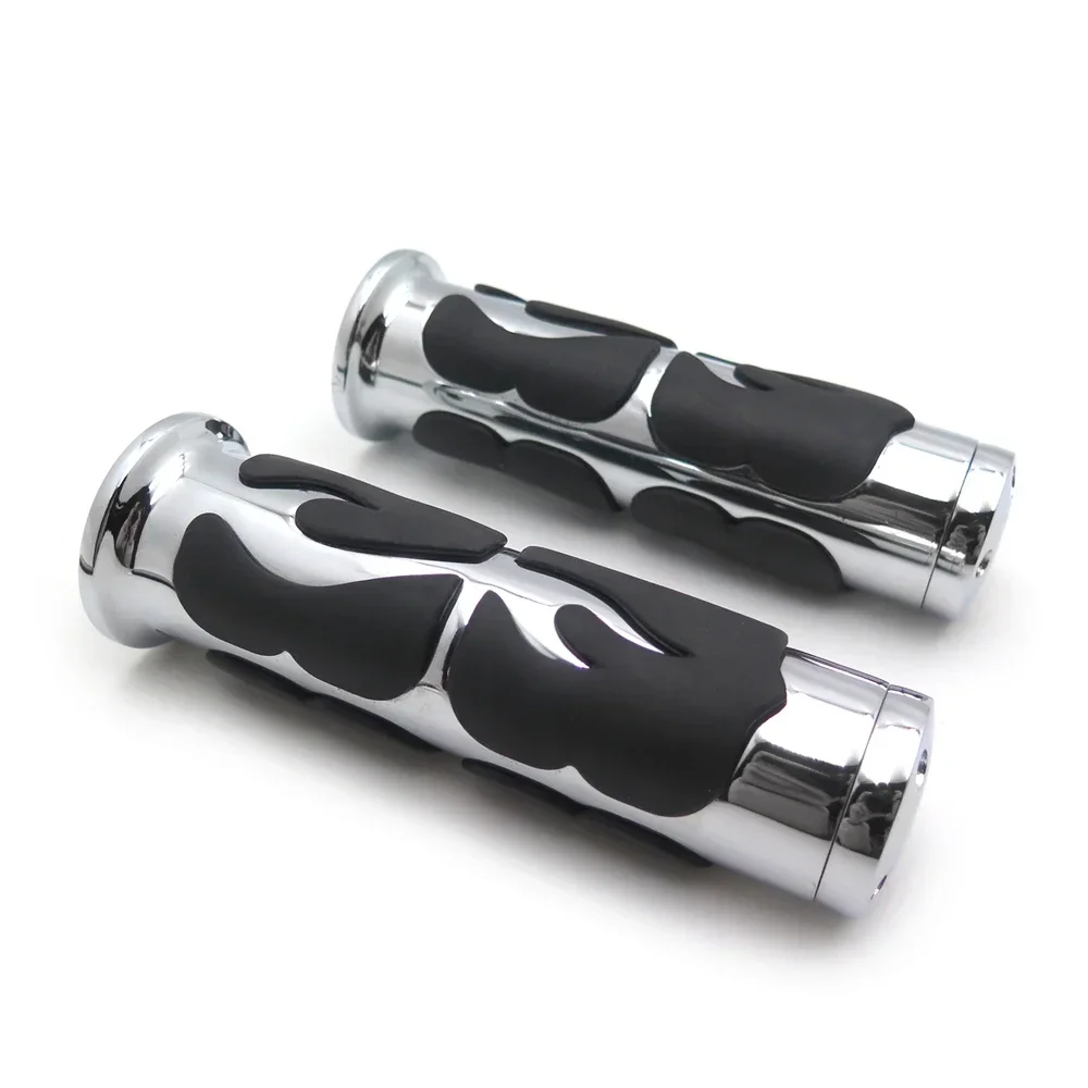 

25mm Motorcycle Parts Flame Hand Grips for Harley Dyna Wide Glide Electra Glide Fat Boy Heritage