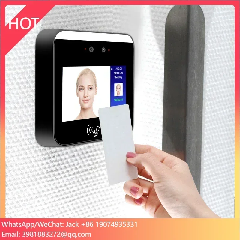 High Resolution Camera Face Recognition Time Attendance Access Control Card Reader Door Access Control Products