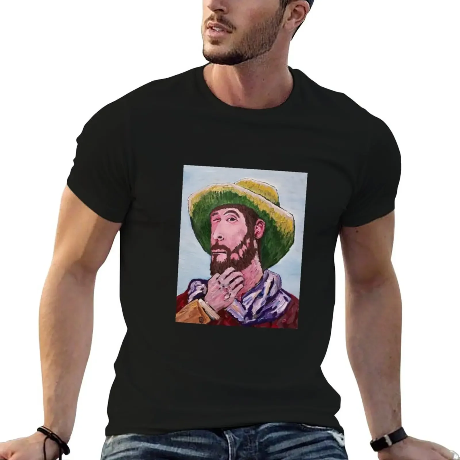 

Ken Curtis T-Shirt shirts graphic blue archive T-shirts for men cotton