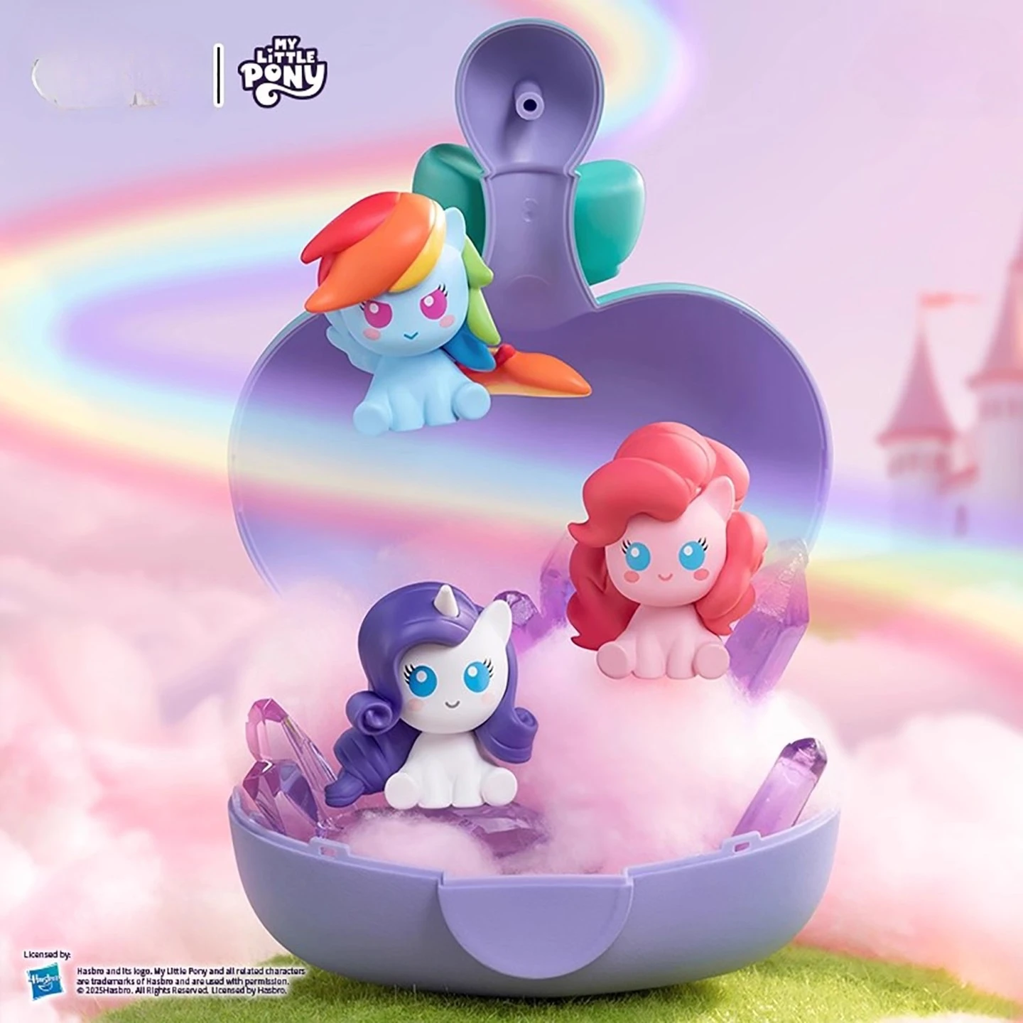 

Подлинная Hasbro My Little Pony Twilight Sparkle Applejack Rarity Fluttershy слепая коробка подарок на день рождения декор для рабочего стола модные игрушки