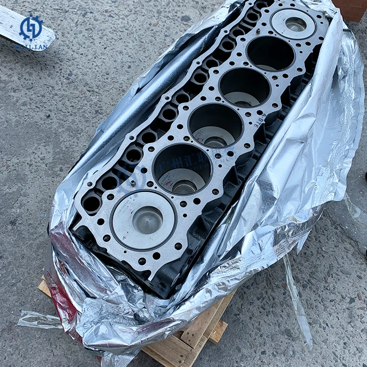 ME994219 Cylinder Block Head Assy  For Mits  ubishi 6D16 6D16T crankshaft Excavator Engine Parts